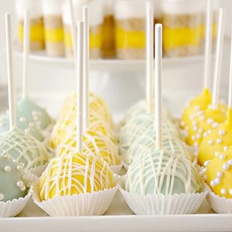 Cotton Candy Cone - Palitos de Plástico para Pirulitos de
