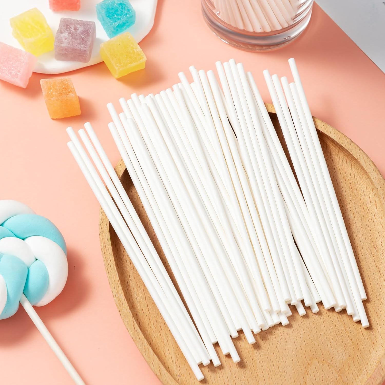 Cotton Candy Cone - 100 pçs diy doces varas pirulito