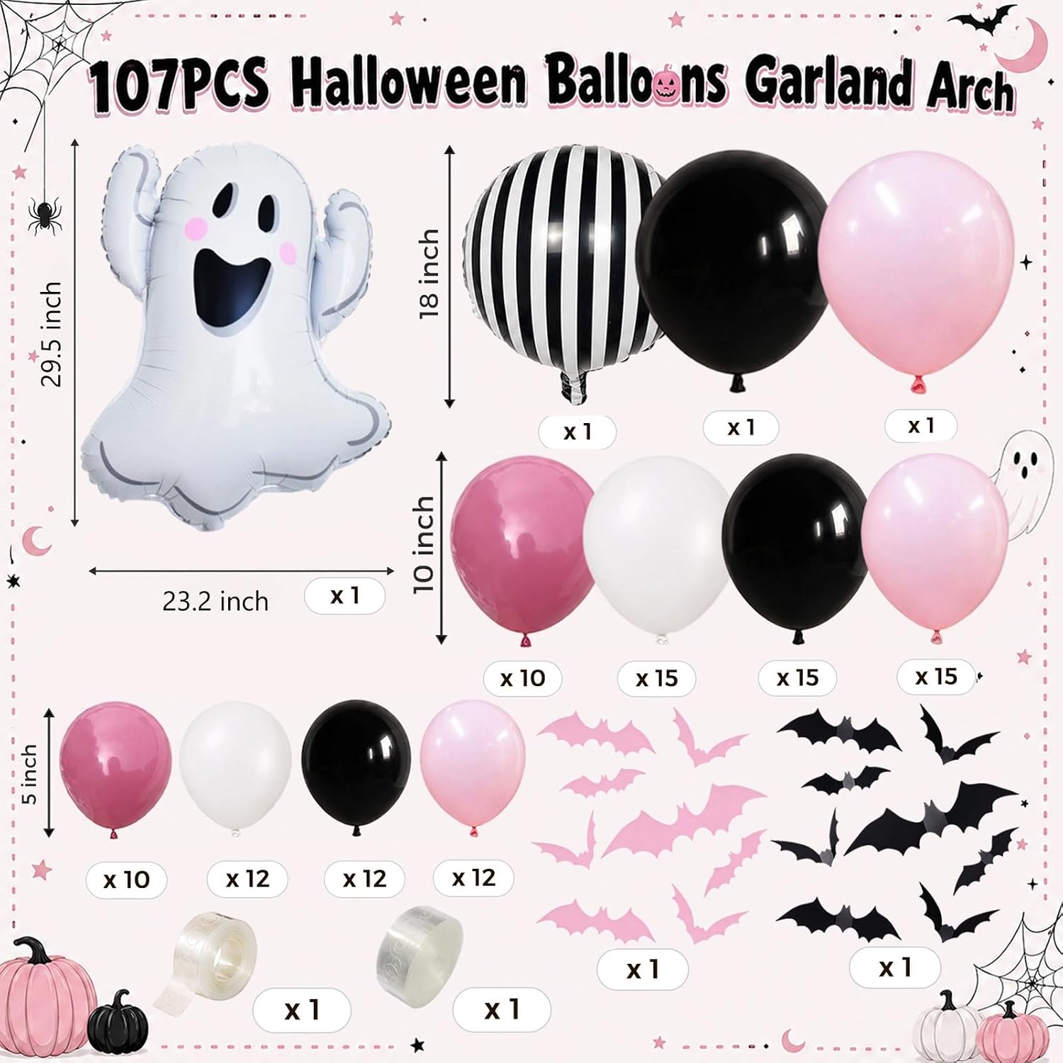 Kit de Arco de Balões de Hallo - Balloon Arch Kit avaliação e preço