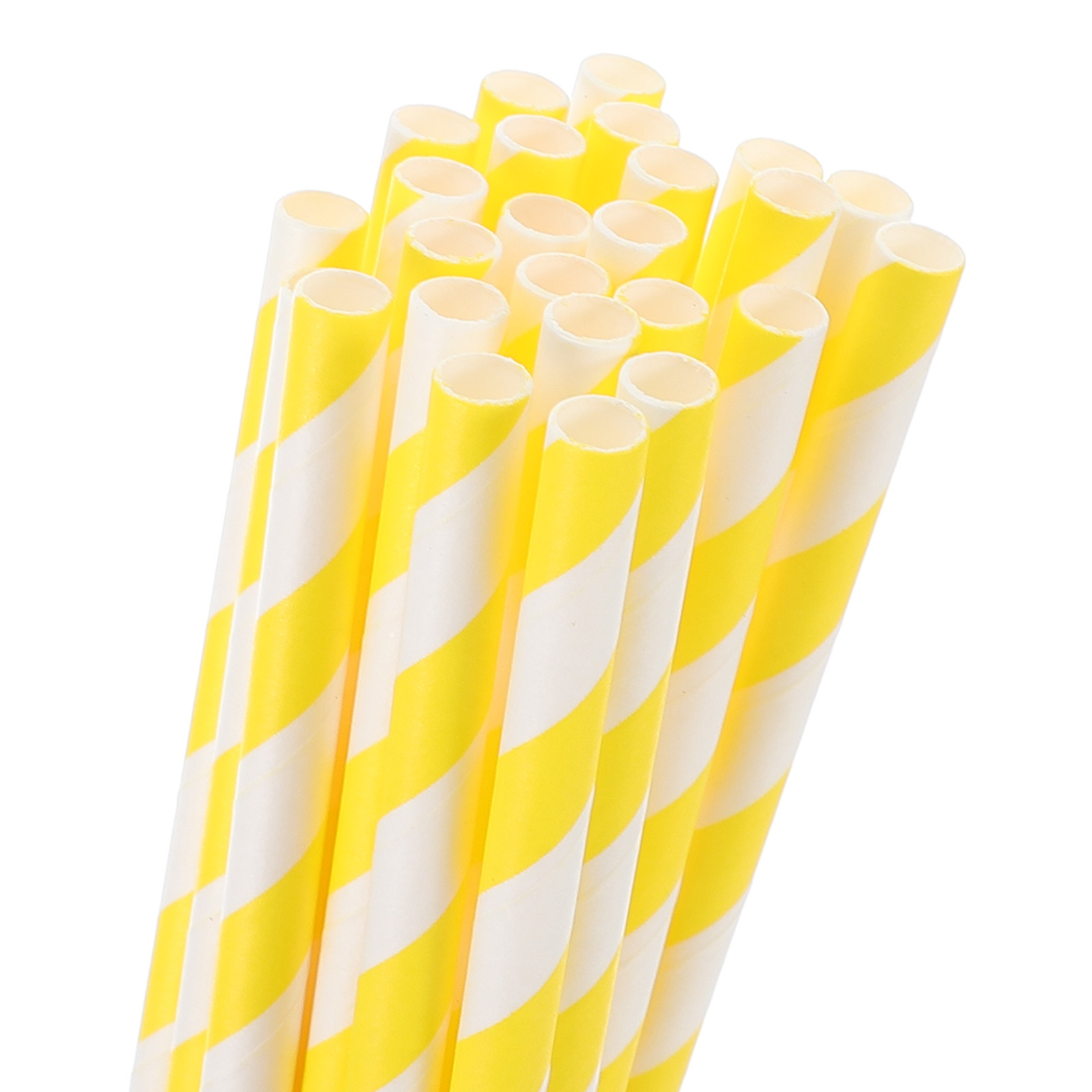 100 Canudos de Papel Coloridos - Paper Straw Color avaliação e preço