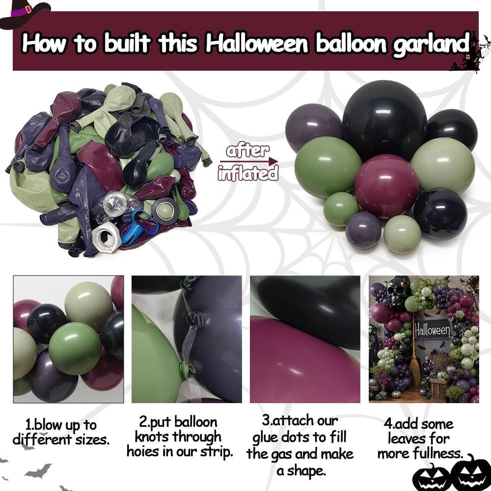 Kit de Arco de Balões Assustad - Balloon Arch Kit avaliação e preço