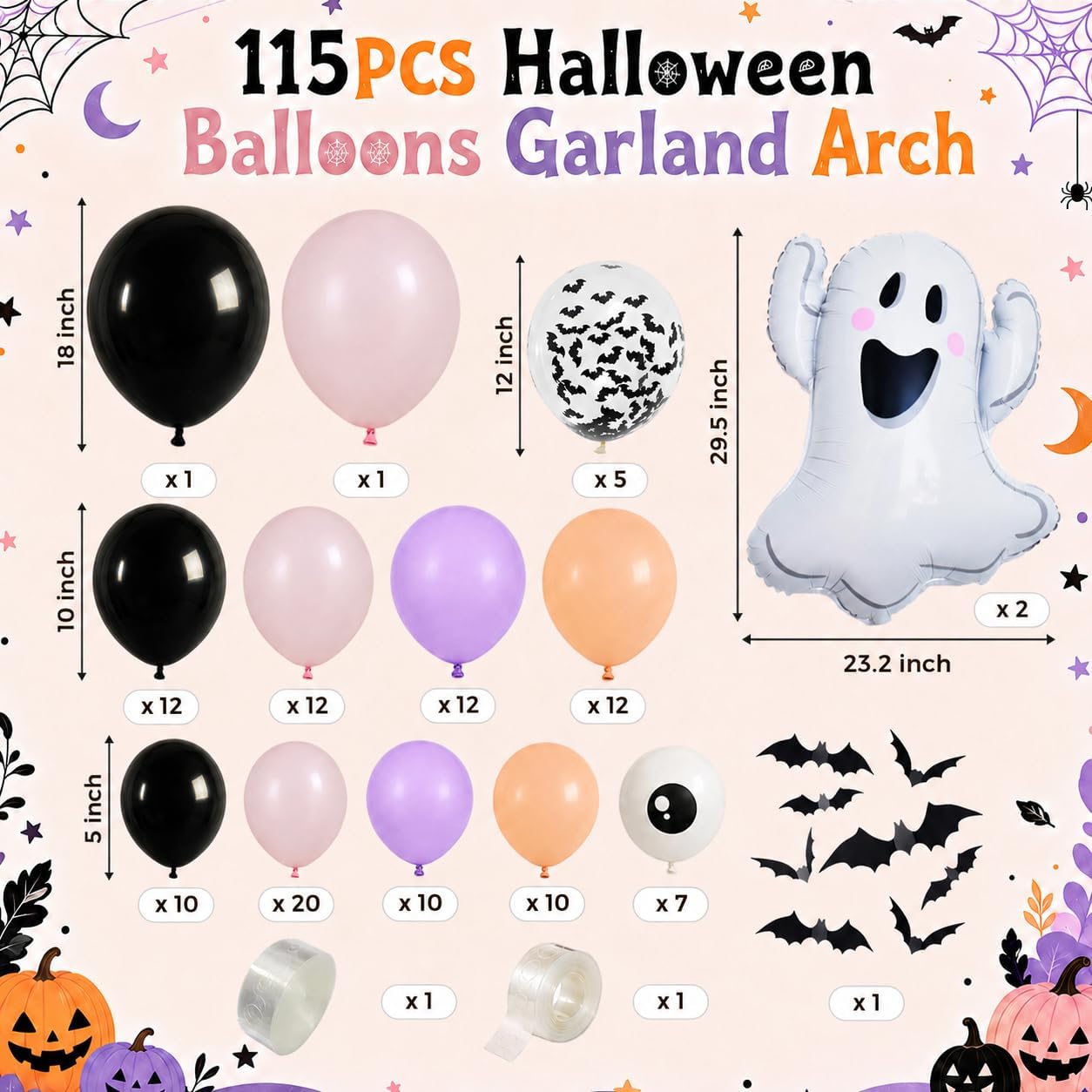 Kit de Arco de Balões de Hallo - Balloon Arch Kit avaliação e preço