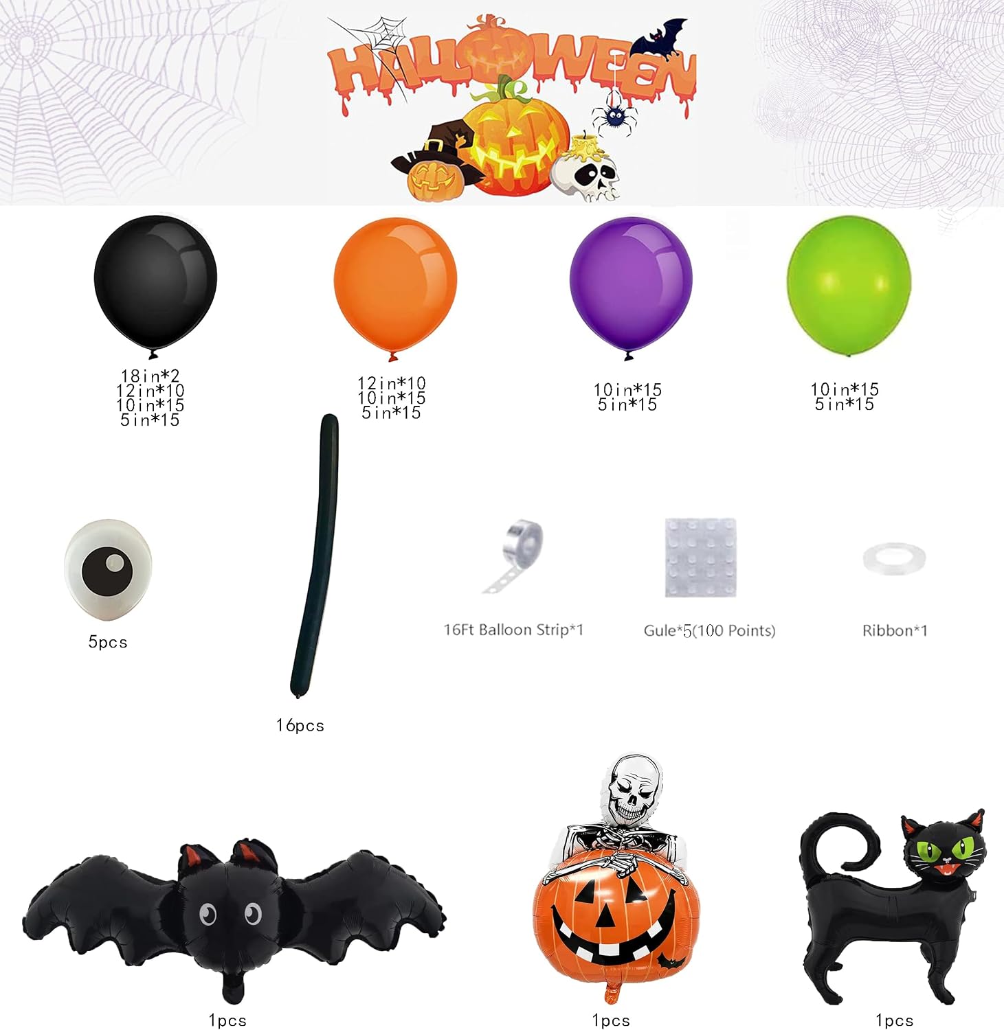 Kit de arco de balões de Hallo - Balloon Arch Kit avaliação e preço