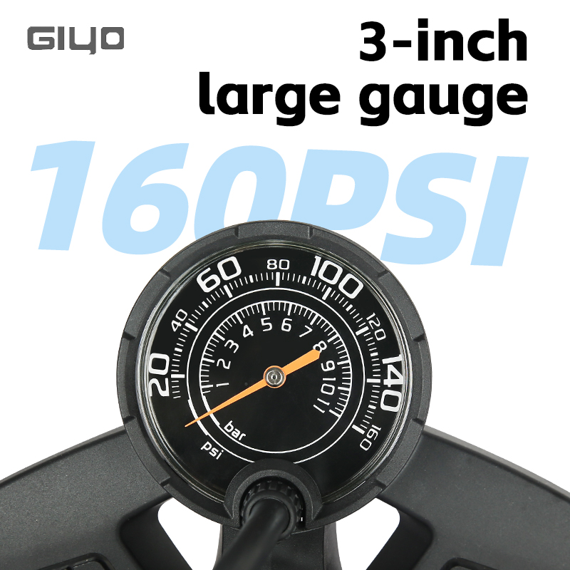 Giyo 160psi bomba de chão da b - Balloon Pump Hand avaliação e preço