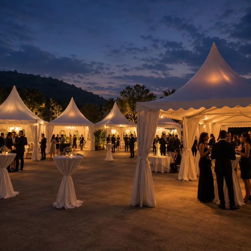Tenda Pagoda Branca Personaliz - Event & Party Supply Photos avaliação e preço